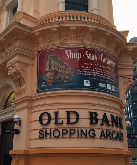 old bank arcade wellington